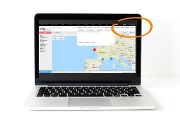 Les matériels de vos clients sur une Carte !